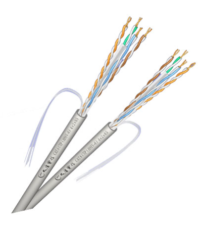 六類4對(duì)非屏蔽數(shù)字通(tōng)信電(diàn)纜